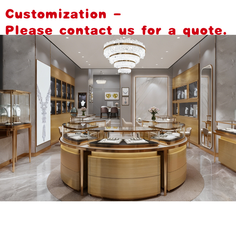 Interior Design Lighting Layout - custom.Modern Dubai Jewelry Shop Interior Design