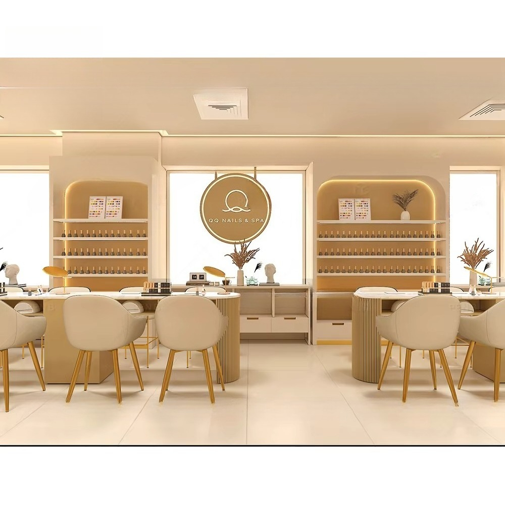 Interior Design Studio - One-Stop Nail Art Spa Salon Design
