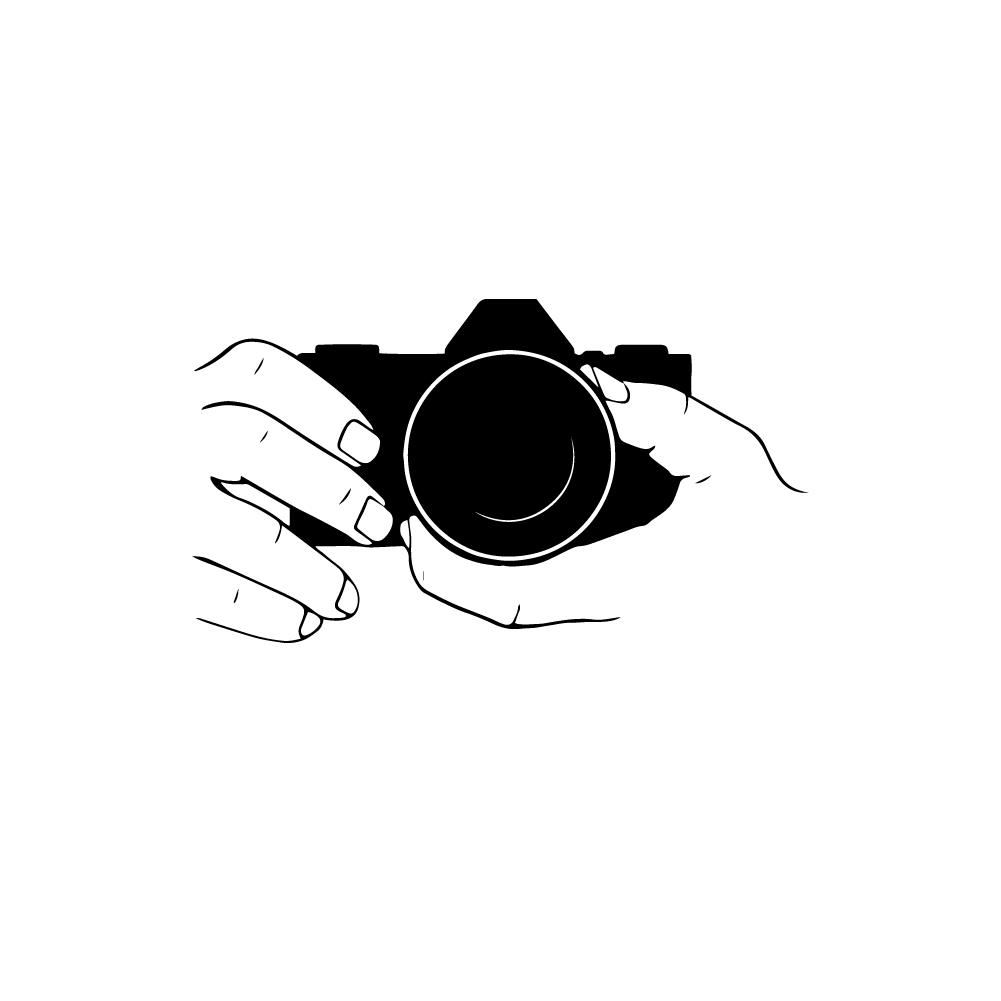 Interior Design Studio - Camera Snapshot Wall Stickers Vinyl Photo