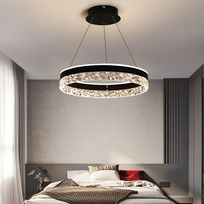 Interior Design Kitchen Modern - Modern Luxury Crystal LED Pendant Light