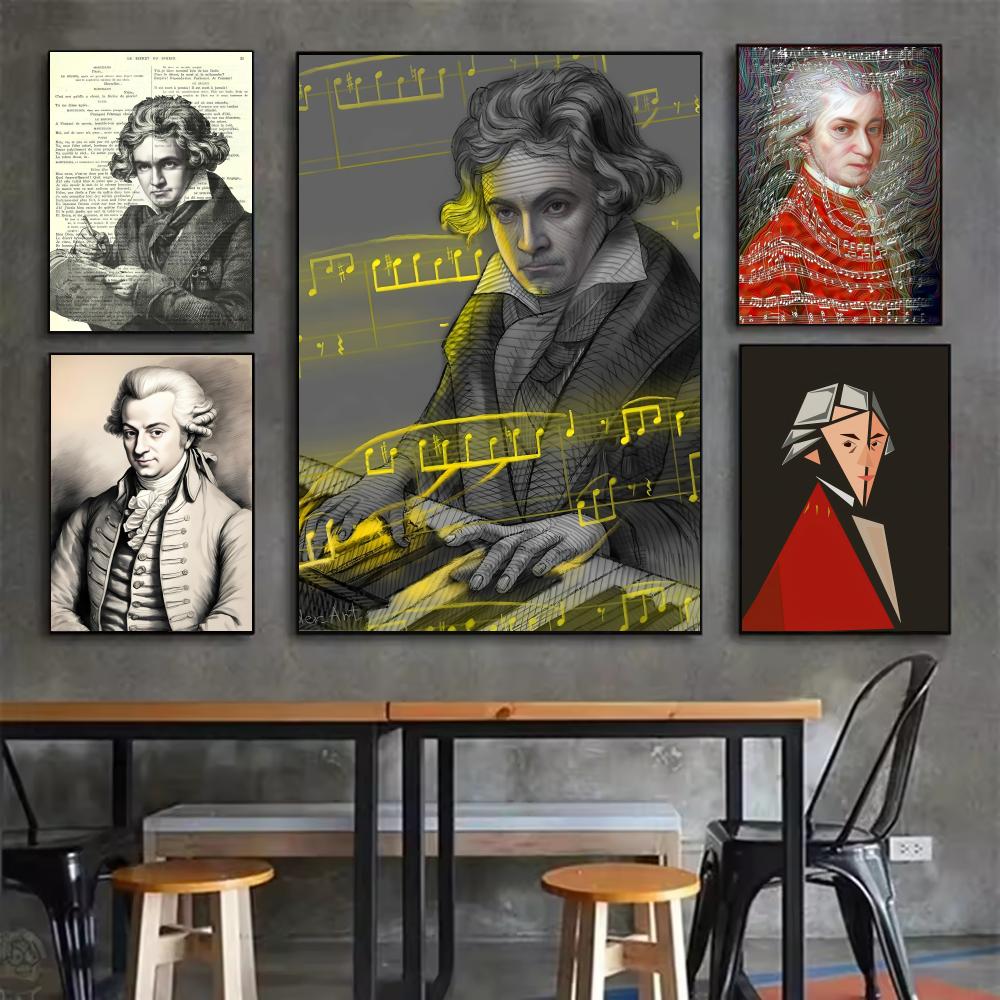 Classic Music M-Mozart Poster  - Interior Design Studio ulasan dan harga