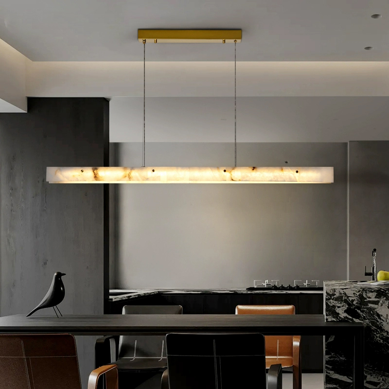 Postmodern Marble Long Pendant - Interior Design Kitchen Modern ulasan dan harga