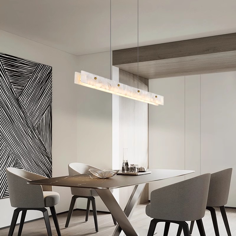 Postmodern Marble Long Pendant - Interior Design Kitchen Modern ulasan dan harga