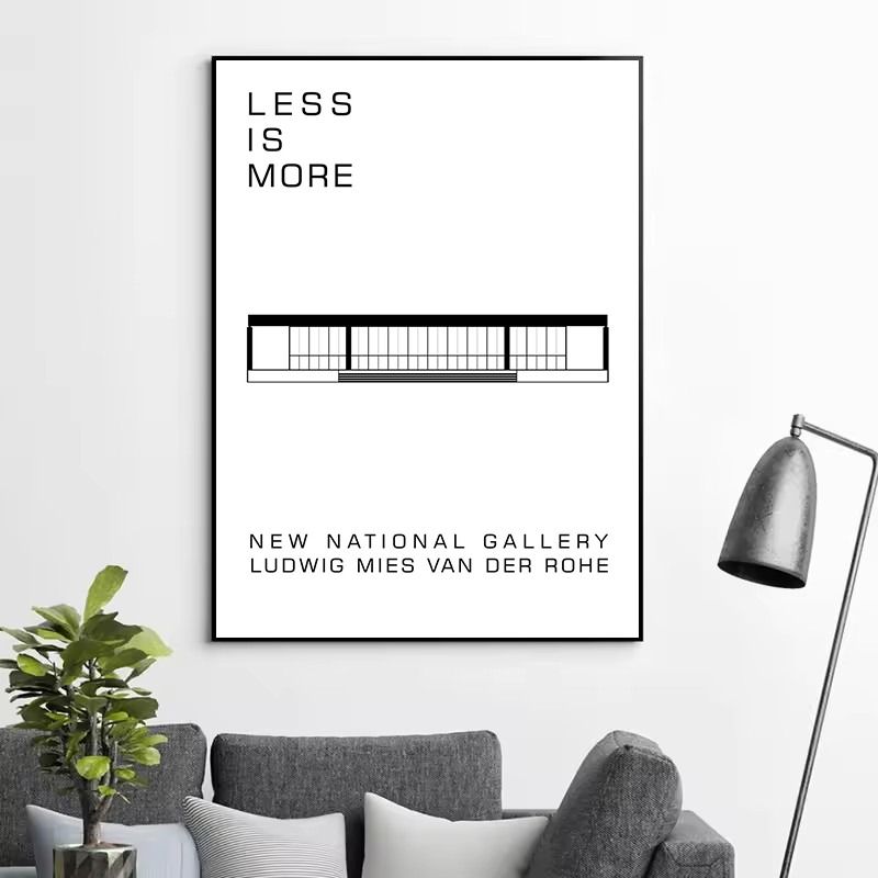Classic Farnsworth House Bauha - Interior Design Studio ulasan dan harga