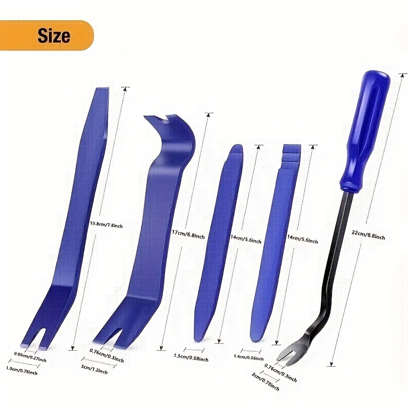 5pcs Professional Automotive I - Interior Design Tools ulasan dan harga
