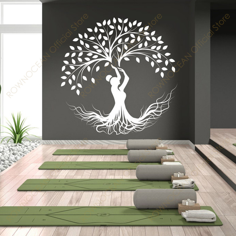 Creative Design Yoga Tree Wall - Interior Design Studio ulasan dan harga
