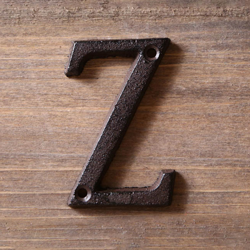 Metal Letters Numbers Cast Iro - Interior Design Quotes ulasan dan harga