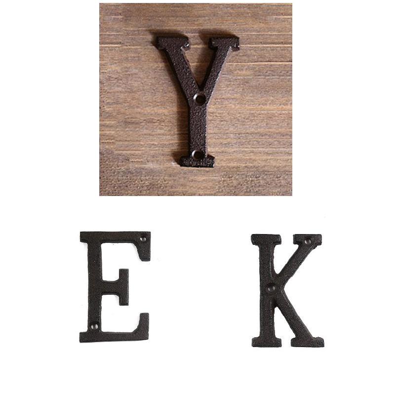 Metal Letters Numbers Cast Iro - Interior Design Quotes ulasan dan harga