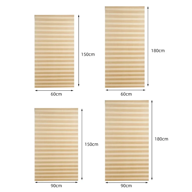 5 Size Self-adhesive Pleated B - Linen Roller Blind ulasan dan harga
