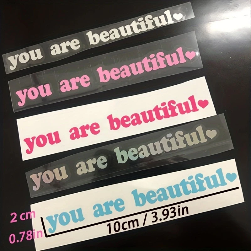 The Text Car Stickers You Are  - Interior Design Quotes ulasan dan harga