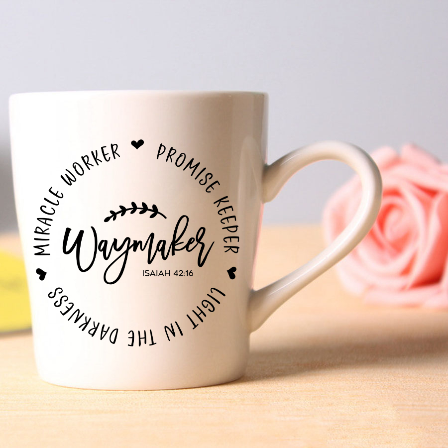 Waymaker Christian Quote Vinyl - Interior Design Quotes ulasan dan harga