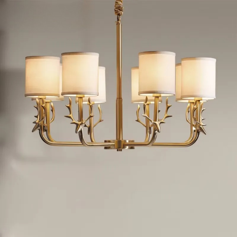 Copper Chandelier for Living R - Interior Design Kitchen Modern ulasan dan harga