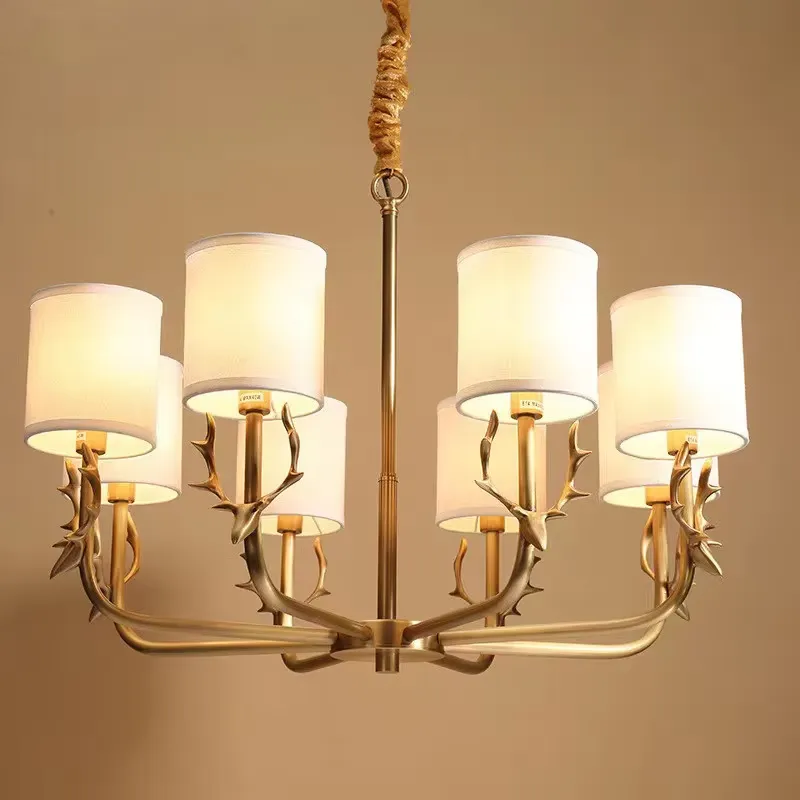 Copper Chandelier for Living R - Interior Design Kitchen Modern ulasan dan harga