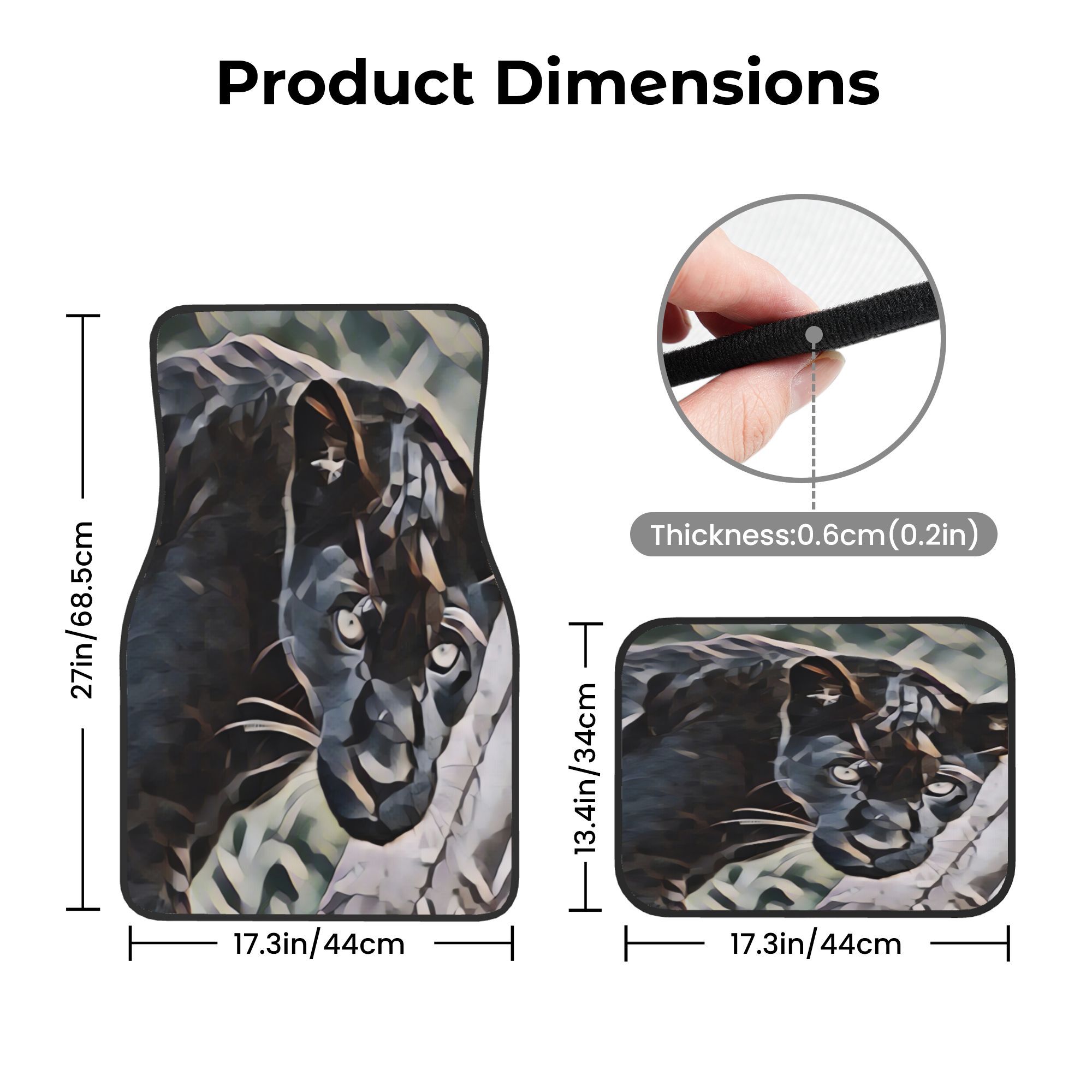 4pcs Black Panther In Studio C - Interior Design Studio ulasan dan harga