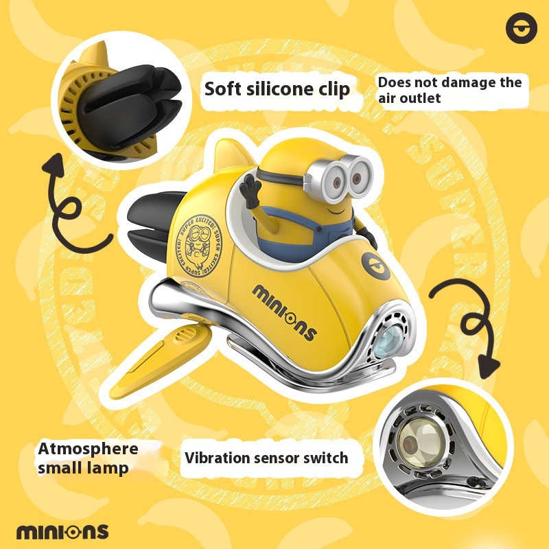 New Minions Cartoon Car Air Fr - Interior Design Style Quiz ulasan dan harga