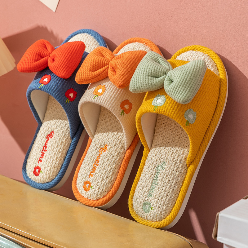 Comfort Linen Slippers for Cou - Linen Roller Blind ulasan dan harga
