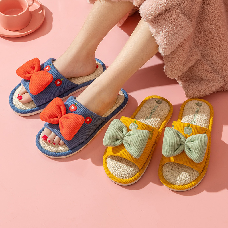 Comfort Linen Slippers for Cou - Linen Roller Blind ulasan dan harga