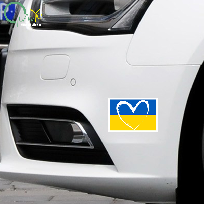 Sign Car Sticker Ukraine Sunfl - Interior Design Quotes ulasan dan harga