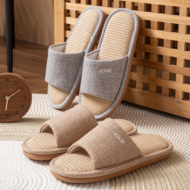 Linen Platform Women's Slipper - Linen Roller Blind ulasan dan harga