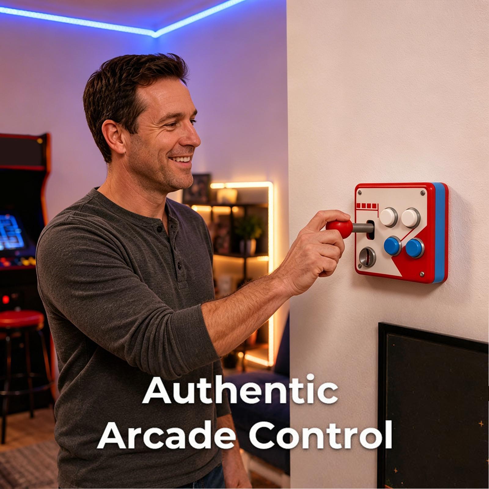 Creative Retro Arcade Game Lig - Interior Design Game ulasan dan harga