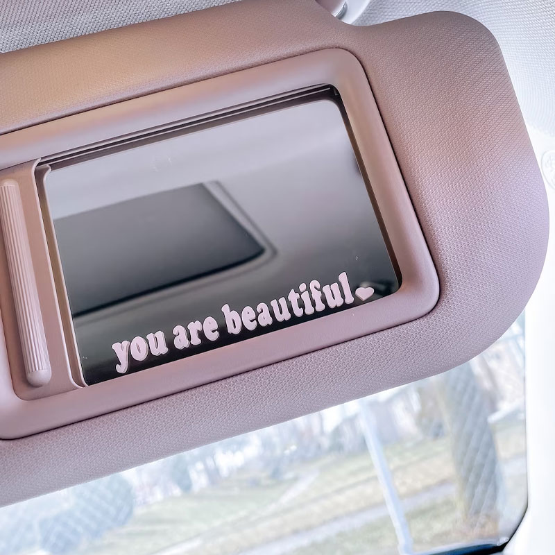 The Text Car Stickers You Are  - Interior Design Quotes ulasan dan harga