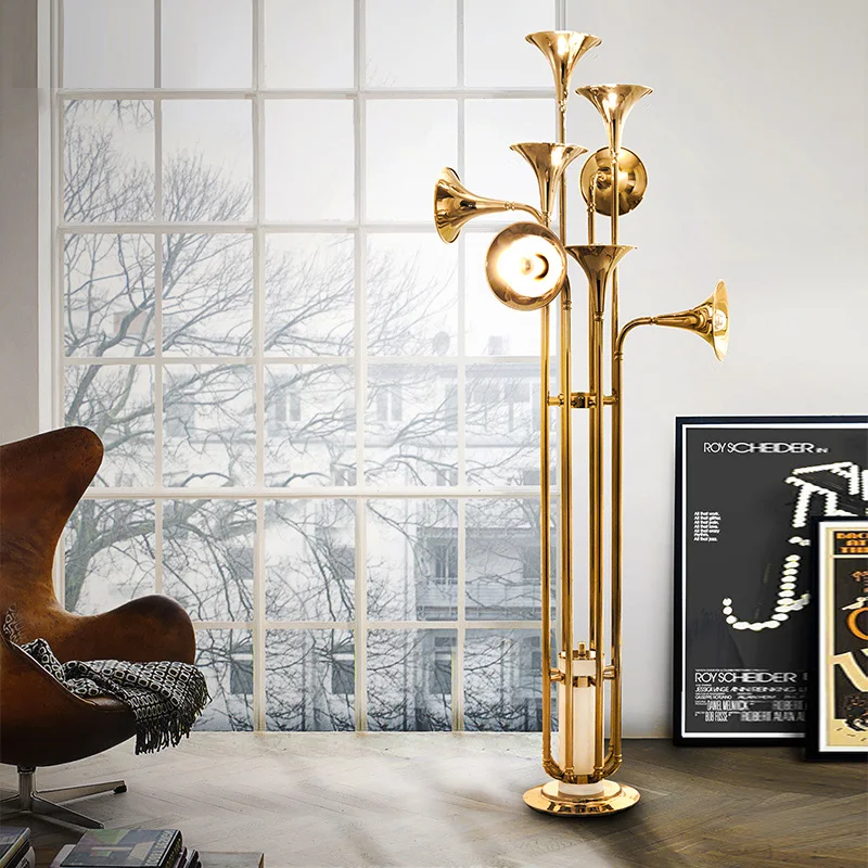 Nordic Trumpet Pendant Lamp fo - Interior Design Kitchen Modern ulasan dan harga