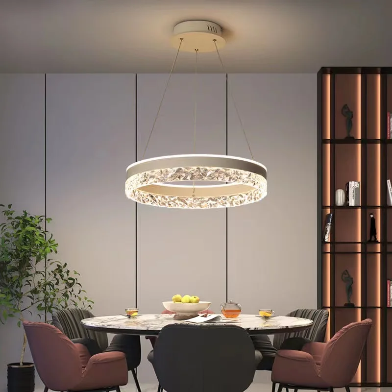 Modern Luxury Crystal LED Pend - Interior Design Kitchen Modern ulasan dan harga