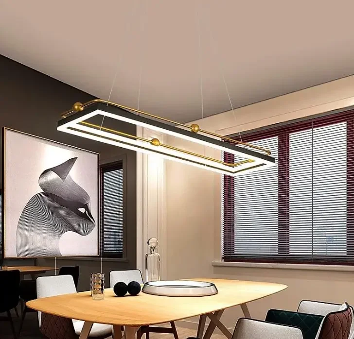 Modern led chandelier circle l - Interior Design Online Free ulasan dan harga
