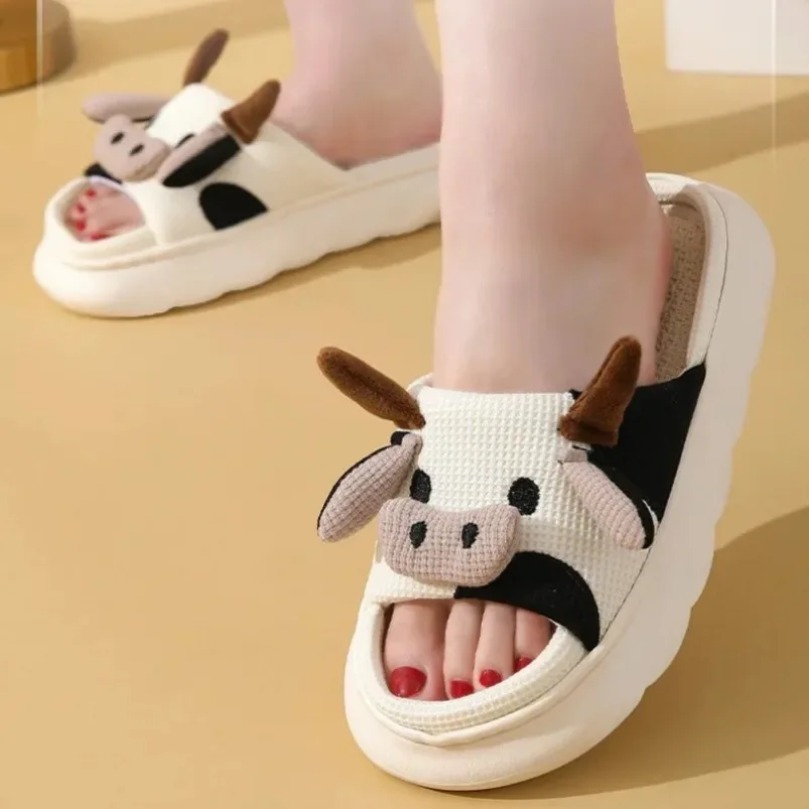 House Slipper Men Women Summer - Linen Roller Blind ulasan dan harga