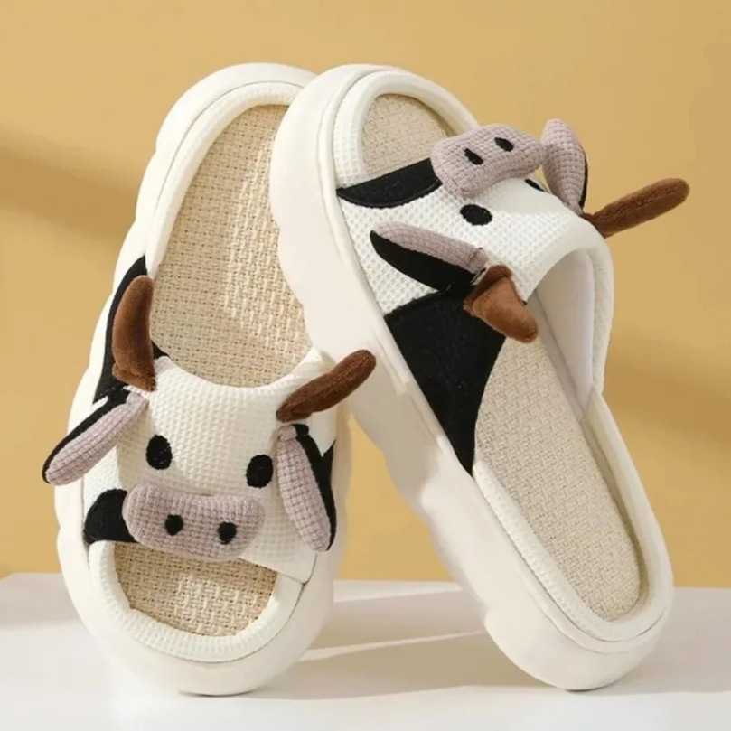 House Slipper Men Women Summer - Linen Roller Blind ulasan dan harga
