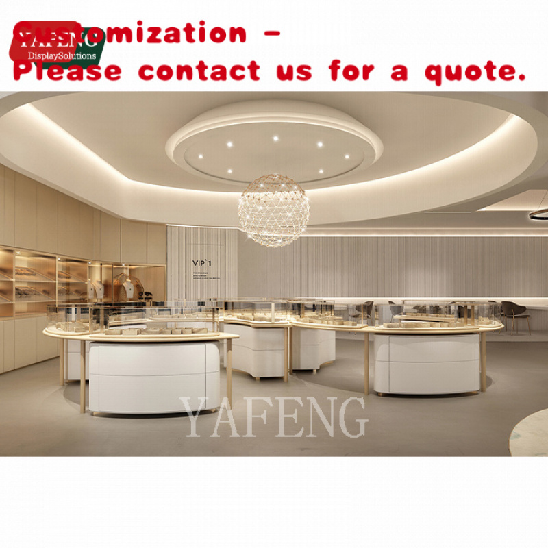 custom.Luxury Modern Jewelry S - Interior Design Lighting Layout ulasan dan harga
