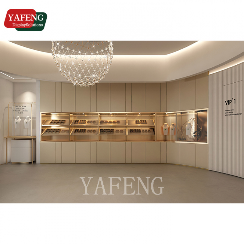 custom.Luxury Modern Jewelry S - Interior Design Lighting Layout ulasan dan harga