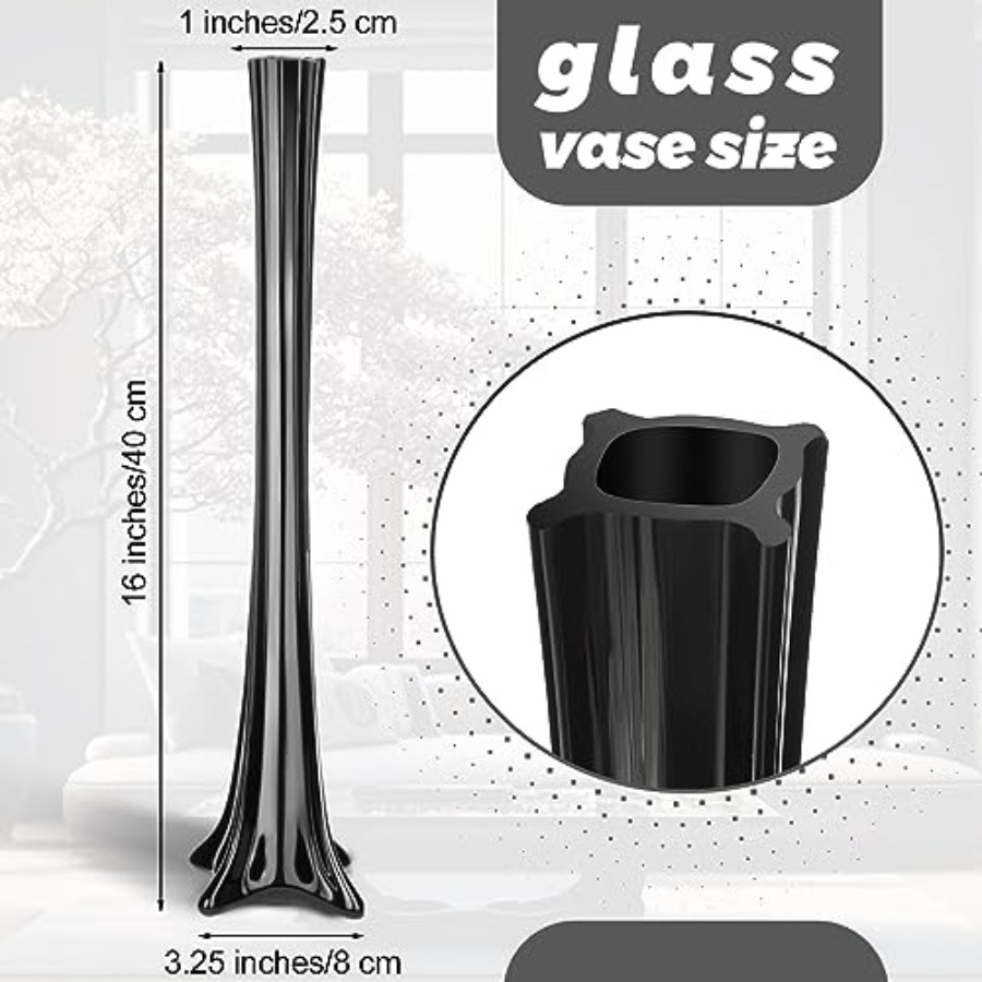 Wedding centerpieces glass bla - Fluted Vase Tall ulasan dan harga