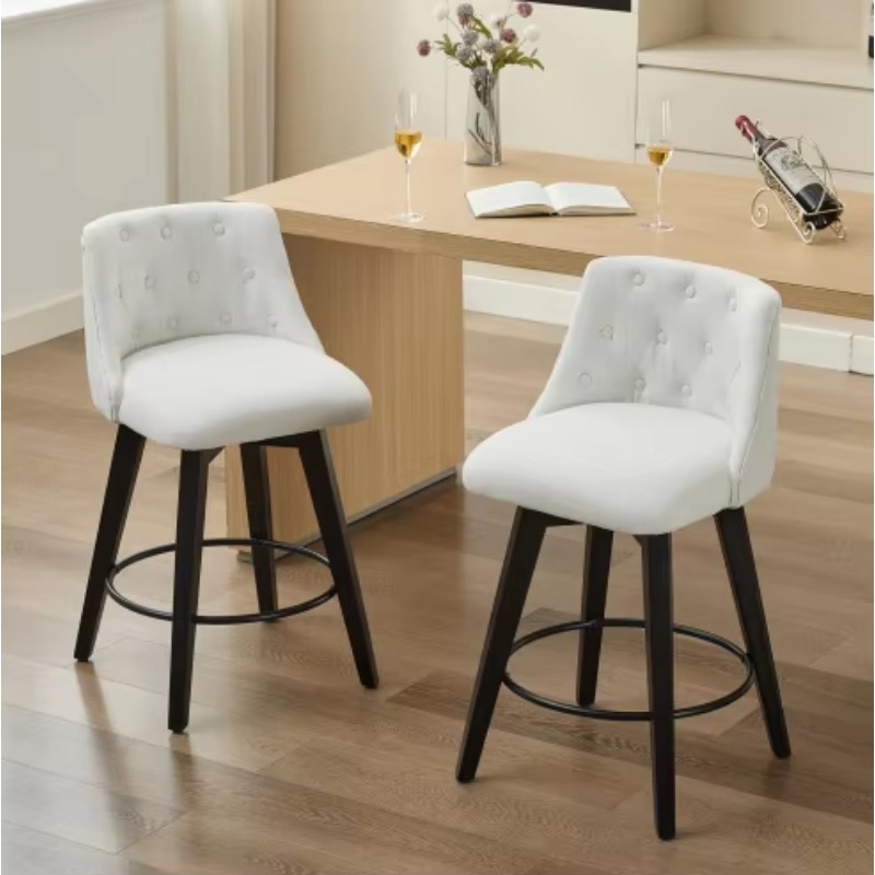 Modern style fabric bar stool  - Interior Design Kitchen Modern ulasan dan harga